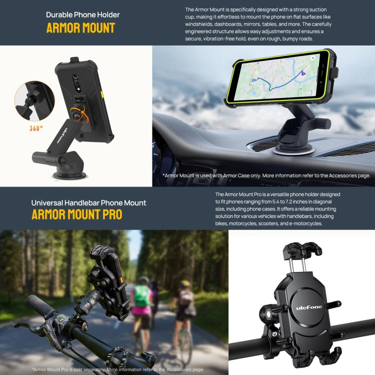 Ulefone Armor X12 Pro, 4GB+64GB, IP68/IP69K Rugged Phone, 5.45 inch Android 13 MediaTek Helio G36 Octa Core, Network: 4G, NFC(Less Green) - free shipping - PMC TechLife - Order now!