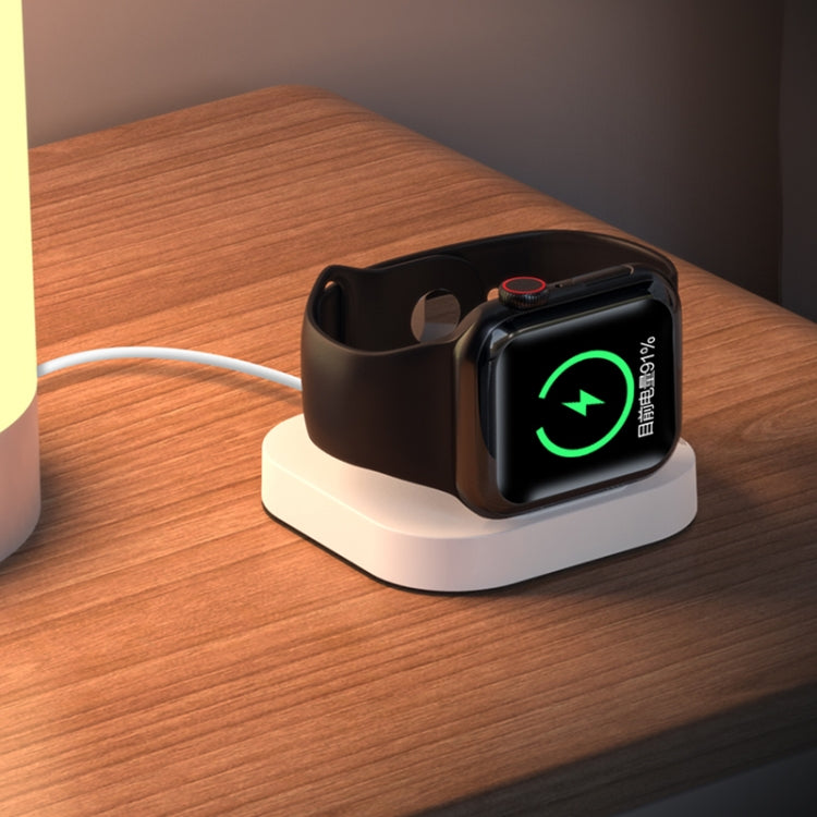 For Apple Watch JJT-A56 Portable Foldable Wireless Charger(Black) - Charger / Holder by PMC TechLife | Online Shopping South Africa | PMC TechLife | Buy Now Pay Later Mobicred