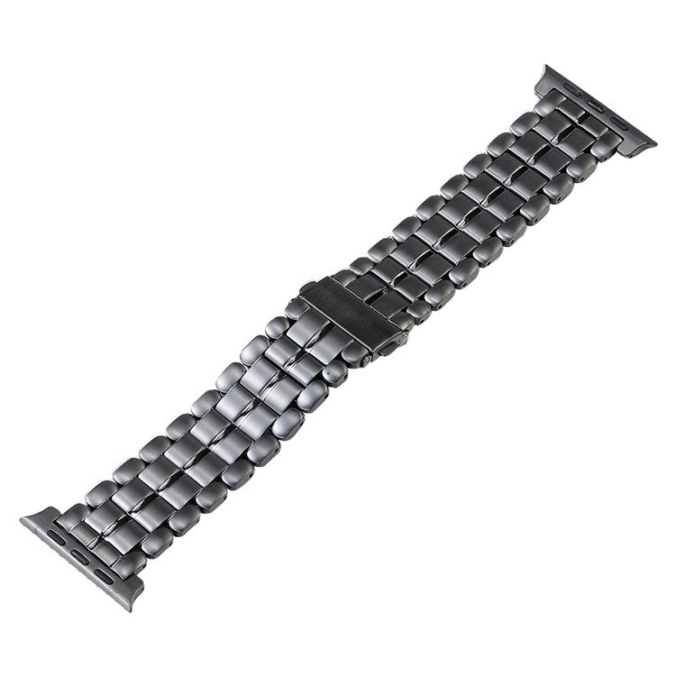 For Apple Watch Series 7 41mm Five Beads Titanium Steel Watch Band(Grey) - free shipping - PMC TechLife - Order now!