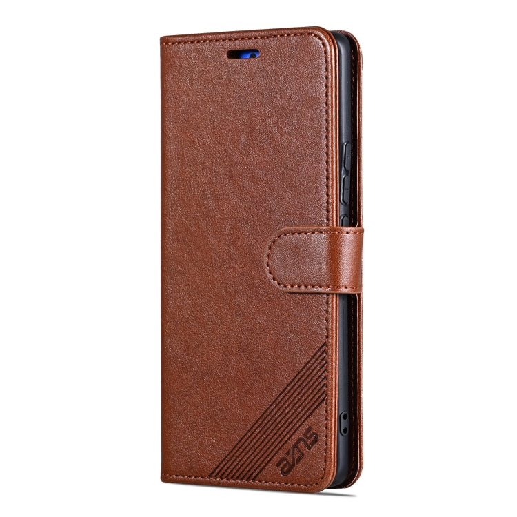 For Huawei Pura 70 Pro / 70 Pro+ AZNS Sheepskin Texture Flip Leather Phone Case(Brown) - free shipping - PMC TechLife - Order now!