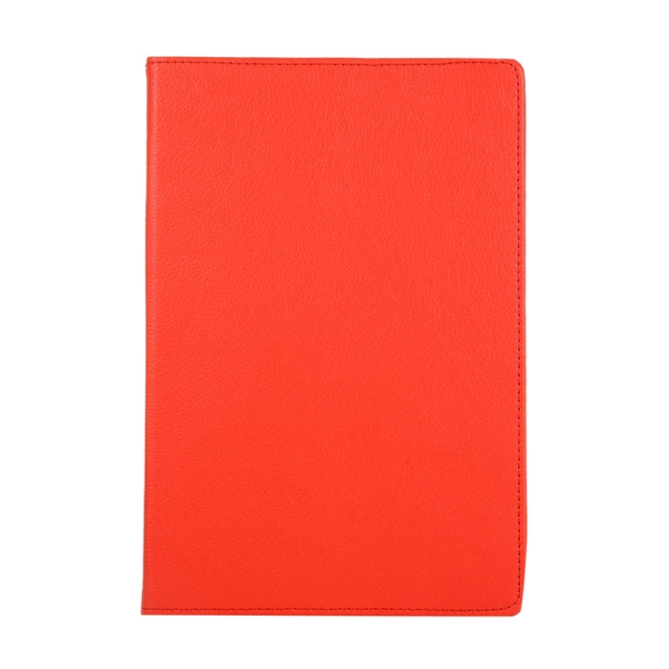 For Samsung Galaxy Tab S9+ / Tab S10+ 360 Degrees Rotation Holder Litchi Texture Leather Tablet Case(Red) - Galaxy Tab S9+ Cases by PMC Jewellery | Online Shopping South Africa | PMC Jewellery | Buy Now Pay Later Mobicred