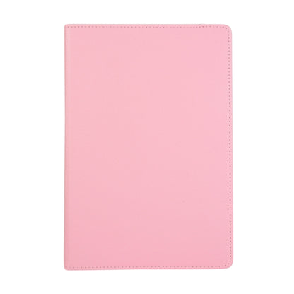 For Samsung Galaxy Tab S9+ / Tab S10+ 360 Degrees Rotation Holder Litchi Texture Leather Tablet Case(Pink) - Galaxy Tab S9+ Cases by PMC Jewellery | Online Shopping South Africa | PMC Jewellery | Buy Now Pay Later Mobicred