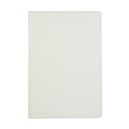 For Samsung Galaxy Tab S9+ / Tab S10+ 360 Degrees Rotation Holder Litchi Texture Leather Tablet Case(White) - Galaxy Tab S9+ Cases by PMC Jewellery | Online Shopping South Africa | PMC Jewellery | Buy Now Pay Later Mobicred