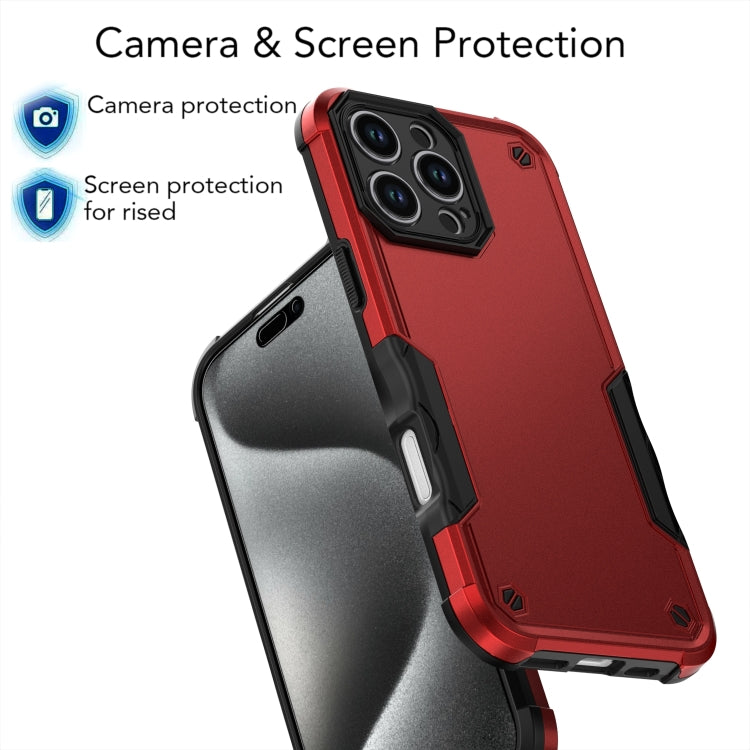 For iPhone 16 Pro Non-slip Shockproof Armor Phone Case(White) - iPhone 16 Pro Cases by PMC Jewellery | Online Shopping South Africa | PMC Jewellery | Buy Now Pay Later Mobicred