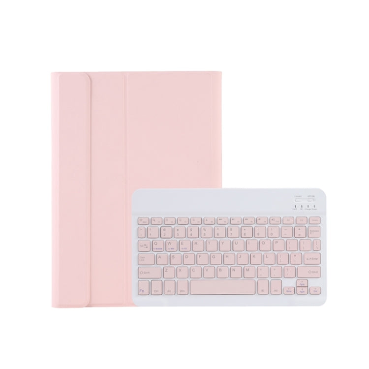 For Samsung Galaxy Tab S9 A710B Candy Color TPU Bluetooth Keyboard Leather Tablet Case with Pen Holder(Pink) - Samsung Keyboard by PMC TechLife | Online Shopping South Africa | PMC TechLife | Buy Now Pay Later Mobicred