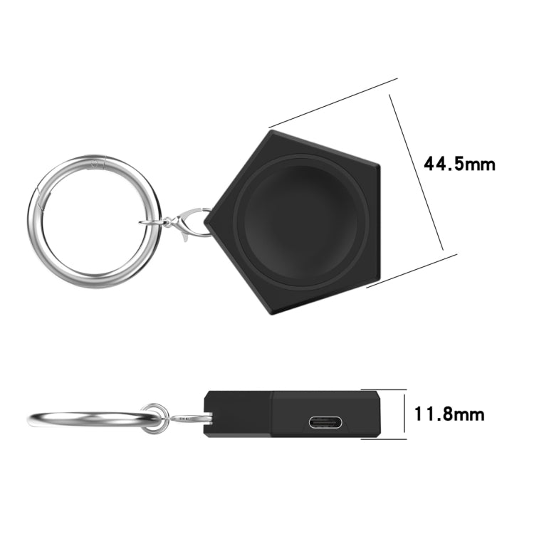 For Samsung Galaxy Watch 6 / 6 Classic Portable Smart Watch Charger, Port:Micro USB(Black) - Charger by PMC TechLife | Online Shopping South Africa | PMC TechLife | Buy Now Pay Later Mobicred