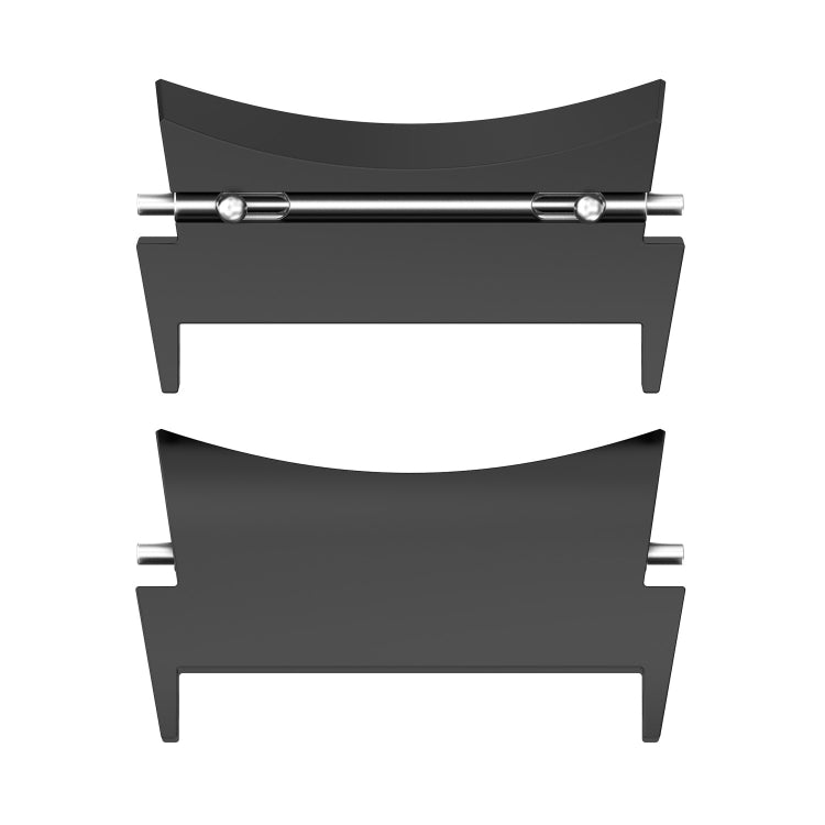 For Samsung Galaxy Watch 6 / 6 Classic 1 Pair Stainless Steel Metal Watch Band Connector(Black) - free shipping - PMc TechLife - Order now!