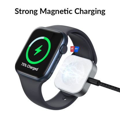 For Apple Watch Type-C Interface Magnetic Charger(Silver) - Charger / Holder by PMC Jewellery | Online Shopping South Africa | PMC Jewellery | Buy Now Pay Later Mobicred