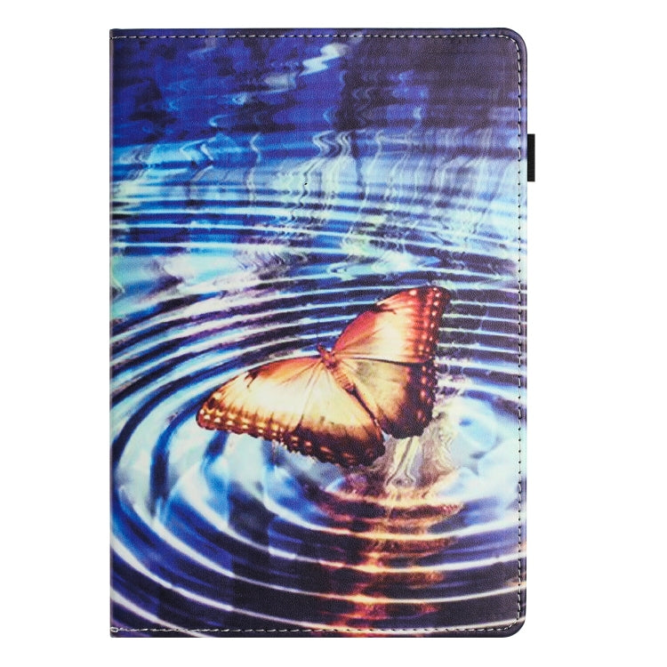 For Amazon Kindle Fire HD 10 2021 Sewing Litchi Texture Smart Leather Tablet Case(Butterfly) - Amazon by PMC TechLife | Online Shopping South Africa | PMC TechLife | Buy Now Pay Later Mobicred