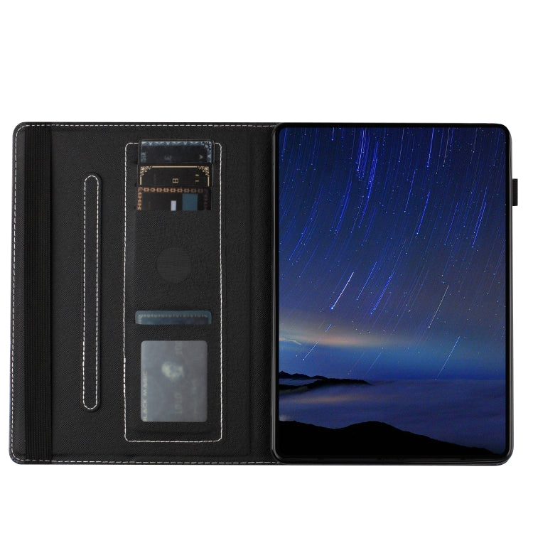 For Lenovo Tab M10 Sewing Litchi Texture Smart Leather Tablet Case(Wolf) - Lenovo by PMC TechLife | Online Shopping South Africa | PMC TechLife | Buy Now Pay Later Mobicred