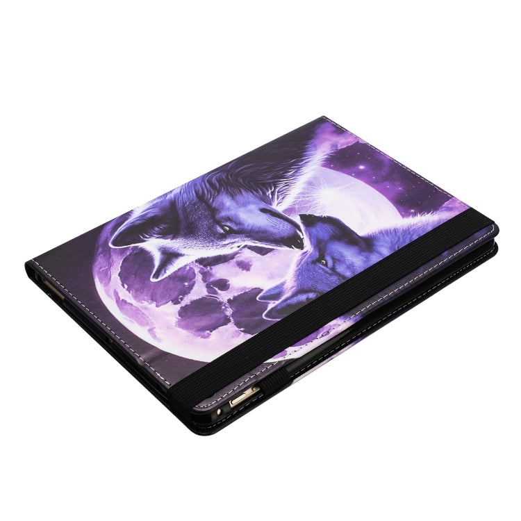 For Lenovo Tab M10 Sewing Litchi Texture Smart Leather Tablet Case(Wolf) - Lenovo by PMC TechLife | Online Shopping South Africa | PMC TechLife | Buy Now Pay Later Mobicred