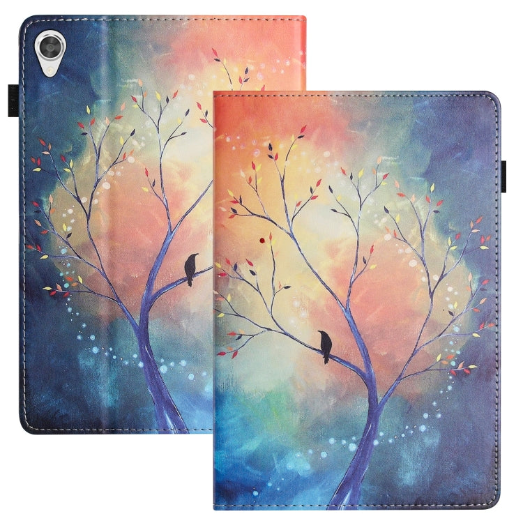 For Lenovo Tab M10 HD Gen 2 Sewing Litchi Texture Smart Leather Tablet Case(Oil Painting Tree) - Lenovo by PMC TechLife | Online Shopping South Africa | PMC TechLife | Buy Now Pay Later Mobicred