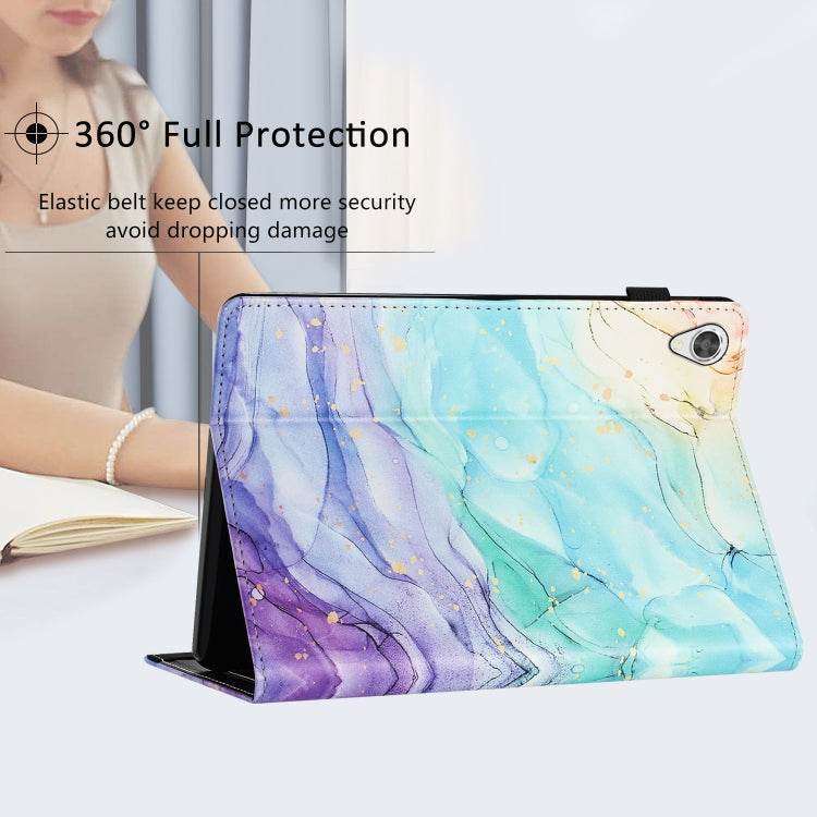 For Lenovo Tab M10 HD Gen 2 Sewing Litchi Texture Smart Leather Tablet Case(Oil Painting) - Lenovo by PMC TechLife | Online Shopping South Africa | PMC TechLife | Buy Now Pay Later Mobicred