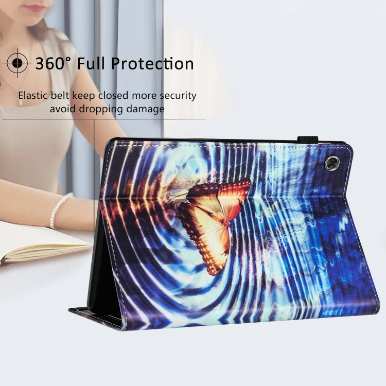 For Lenovo Tab M10 Gen 3 Sewing Litchi Texture Smart Leather Tablet Case(Butterfly) - Lenovo by PMC TechLife | Online Shopping South Africa | PMC TechLife | Buy Now Pay Later Mobicred