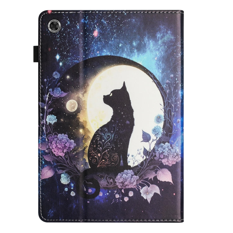 For Lenovo Tab M10 Gen 3 Sewing Litchi Texture Smart Leather Tablet Case(Cat) - Lenovo by PMC TechLife | Online Shopping South Africa | PMC TechLife | Buy Now Pay Later Mobicred