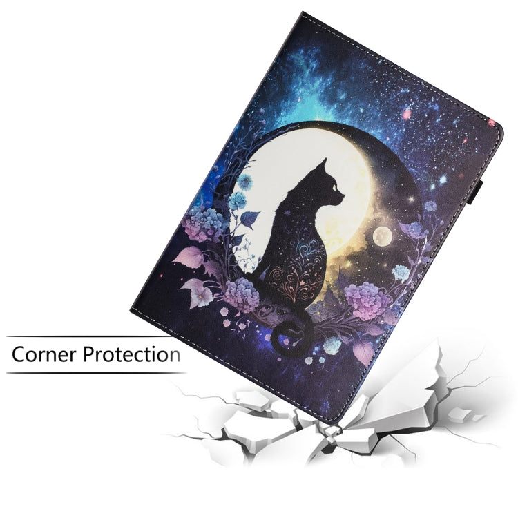 For Lenovo Tab M10 Gen 3 Sewing Litchi Texture Smart Leather Tablet Case(Cat) - Lenovo by PMC TechLife | Online Shopping South Africa | PMC TechLife | Buy Now Pay Later Mobicred