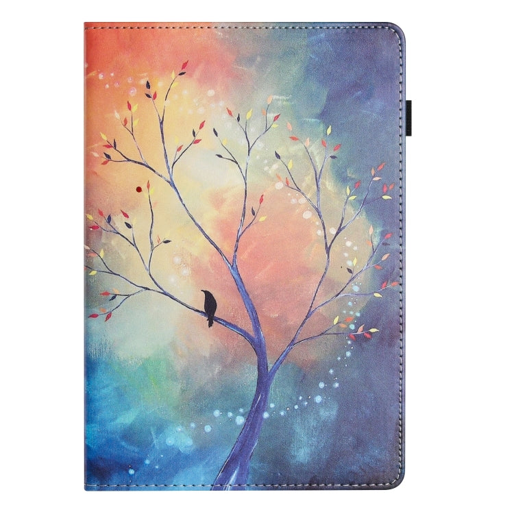 For Huawei MediaPad T3 10 Sewing Litchi Texture Smart Leather Tablet Case(Oil Painting Tree) - Huawei by PMC TechLife | Online Shopping South Africa | PMC TechLife | Buy Now Pay Later Mobicred