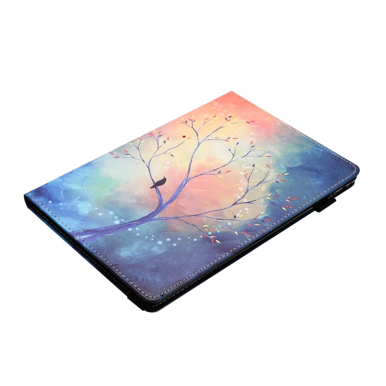 For Huawei MediaPad T3 10 Sewing Litchi Texture Smart Leather Tablet Case(Oil Painting Tree) - Huawei by PMC TechLife | Online Shopping South Africa | PMC TechLife | Buy Now Pay Later Mobicred