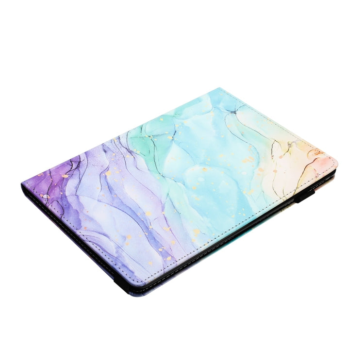 For Huawei MediaPad T3 10 Sewing Litchi Texture Smart Leather Tablet Case(Oil Painting) - Huawei by PMC TechLife | Online Shopping South Africa | PMC TechLife | Buy Now Pay Later Mobicred