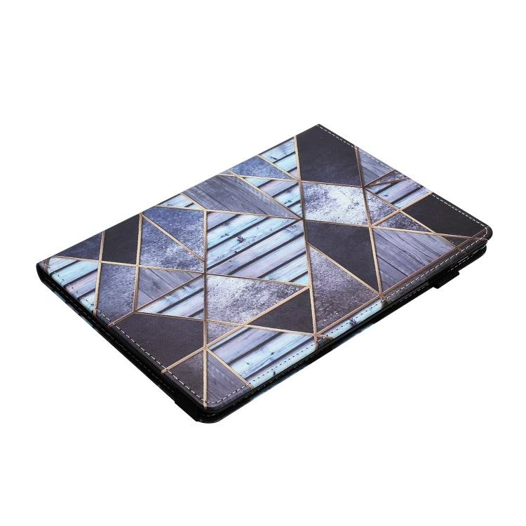 For Huawei MediaPad T3 10 Sewing Litchi Texture Smart Leather Tablet Case(Marble) - Huawei by PMC TechLife | Online Shopping South Africa | PMC TechLife | Buy Now Pay Later Mobicred