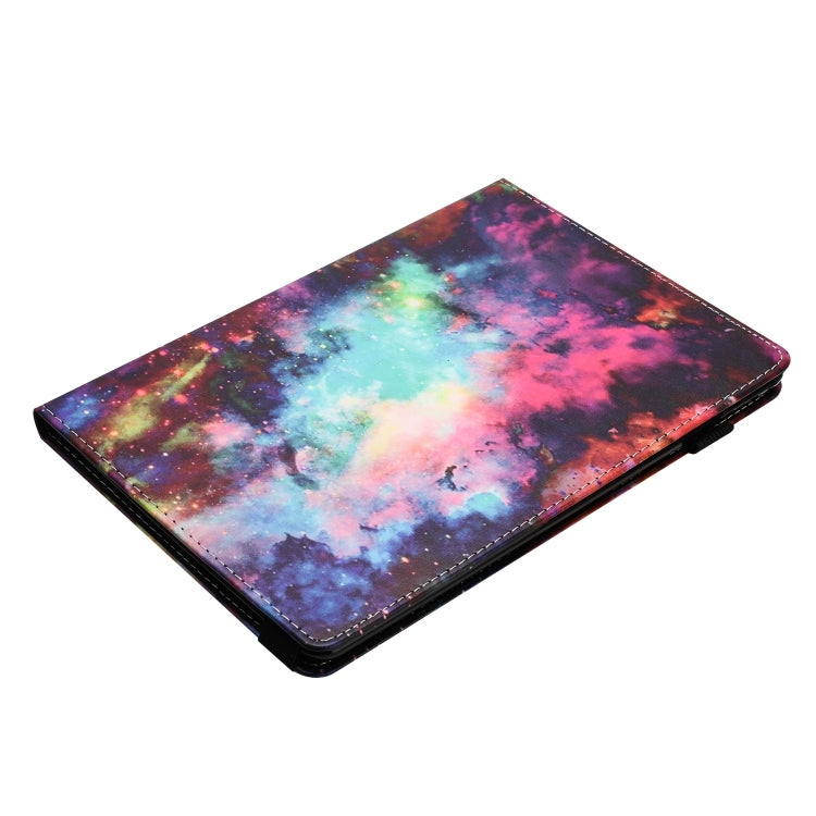 For Huawei MediaPad T5 10 Sewing Litchi Texture Smart Leather Tablet Case(Starry Sky) - Huawei by PMC TechLife | Online Shopping South Africa | PMC TechLife | Buy Now Pay Later Mobicred