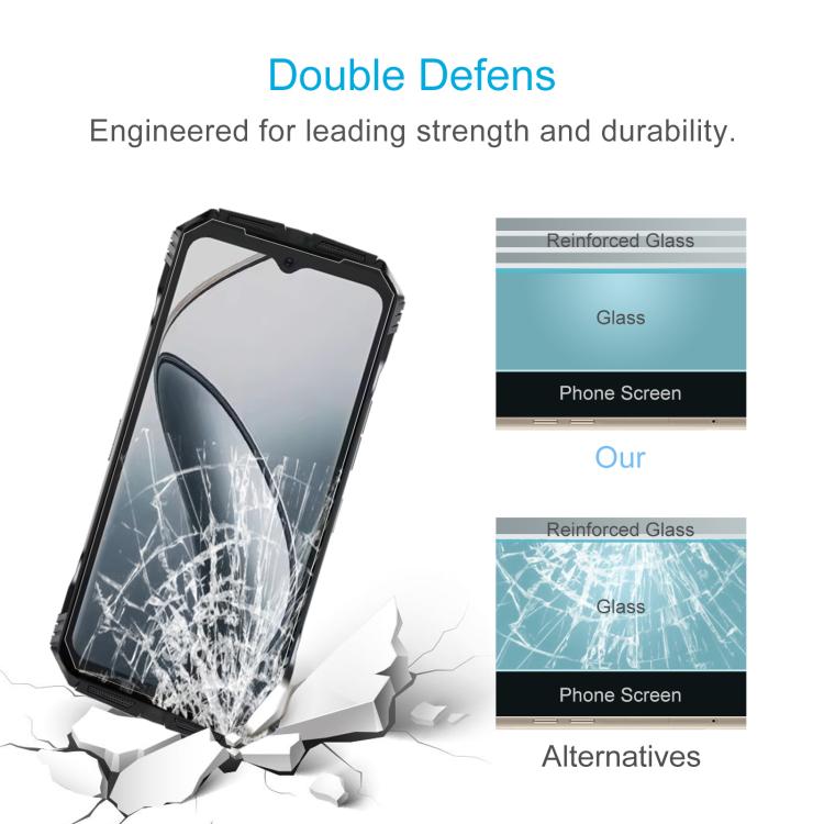 For DOOGEE S119 50pcs 0.26mm 9H 2.5D Tempered Glass Film - For Doogee by PMC TechLife | Online Shopping South Africa | PMC TechLife | Buy Now Pay Later Mobicred