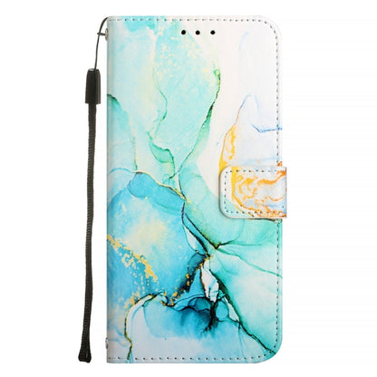 For Honor Magic6 Pro PT003 Marble Pattern Flip Leather Phone Case(Green) - Honor Cases by PMC Jewellery | Online Shopping South Africa | PMC Jewellery | Buy Now Pay Later Mobicred