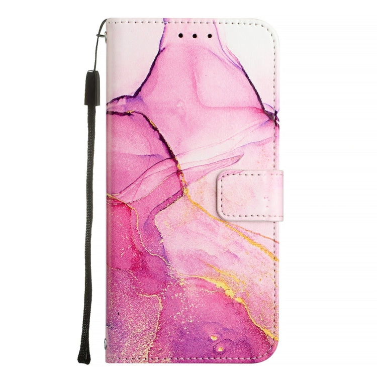 For Honor Magic6 Pro PT003 Marble Pattern Flip Leather Phone Case(Pink Purple Gold) - Honor Cases by PMC Jewellery | Online Shopping South Africa | PMC Jewellery | Buy Now Pay Later Mobicred