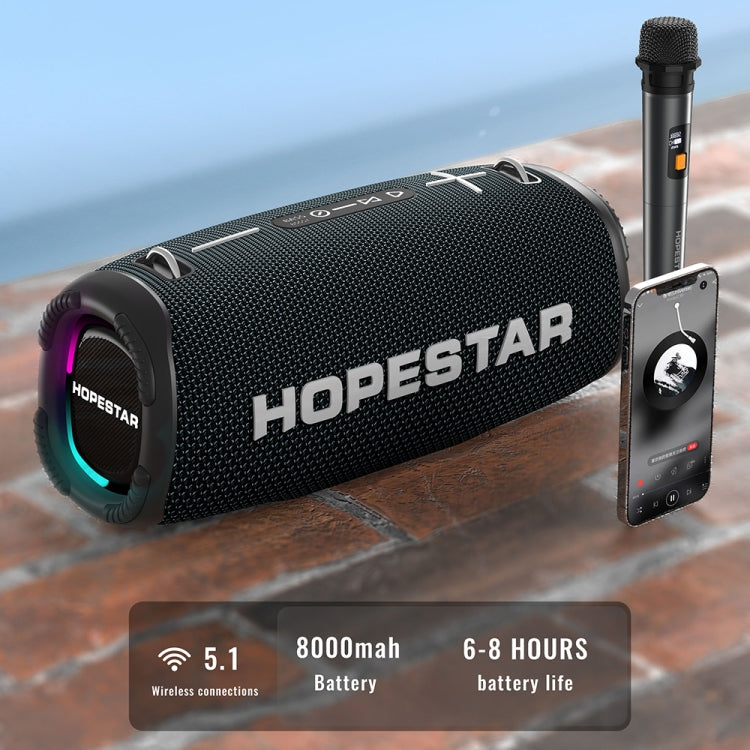 HOPESTAR A6 Max IPX6 Waterproof Outdoor Portable Bluetooth Speaker(Camouflage) - free shipping - PMC Jewellery - Order now!