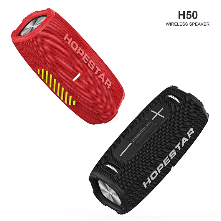 HOPESTAR H50 lPX6 Waterproof Portable Wireless Bluetooth Speaker(Blue) - free shipping - PMC Jewellery - Order now!