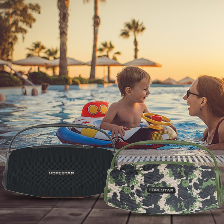 HOPESTAR H51 IPX6 Waterproof Outdoor Portable Wireless Bluetooth Speaker(Red) - free shipping - PMC Jewellery - Order now!