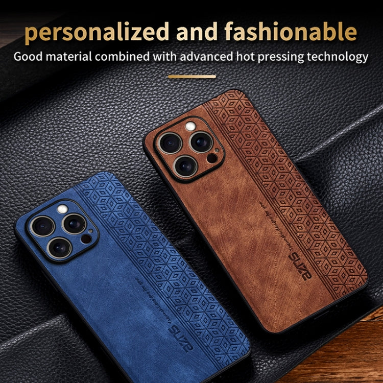 For iPhone 16 Pro Max AZNS 3D Embossed Skin Feel Phone Case(Brown) - iPhone 16 Pro Max Cases by AZNS | Online Shopping South Africa | PMC Jewellery | Buy Now Pay Later Mobicred