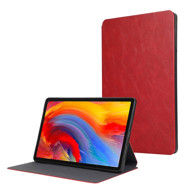 For Lenovo Tab M11 / Xiaoxin Pad 11 2024 PU Flip Tablet Protective Leather Tablet Case(Red) - Lenovo by PMC Jewellery | Online Shopping South Africa | PMC Jewellery | Buy Now Pay Later Mobicred