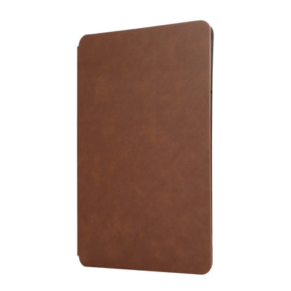 For Lenovo Tab M11 / Xiaoxin Pad 11 2024 PU Flip Tablet Protective Leather Tablet Case(Brown) - Lenovo by PMC Jewellery | Online Shopping South Africa | PMC Jewellery | Buy Now Pay Later Mobicred