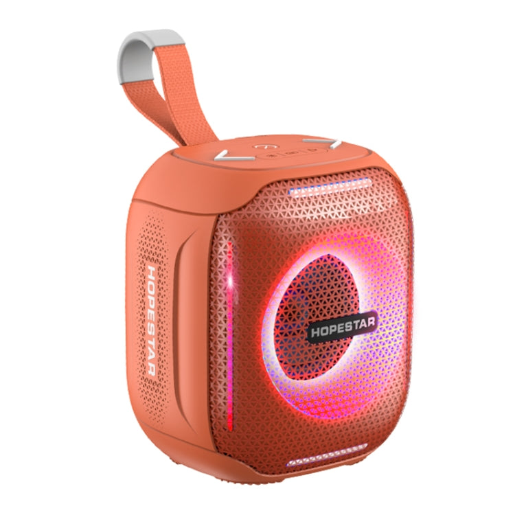 HOPESTAR Party 300mini IPX5 Waterproof Portable Bluetooth Speaker 360 Degree Stereo Outdoor Speaker(Orange) - Waterproof Speaker by HOPESTAR | Online Shopping South Africa | PMC Jewellery | Buy Now Pay Later Mobicred