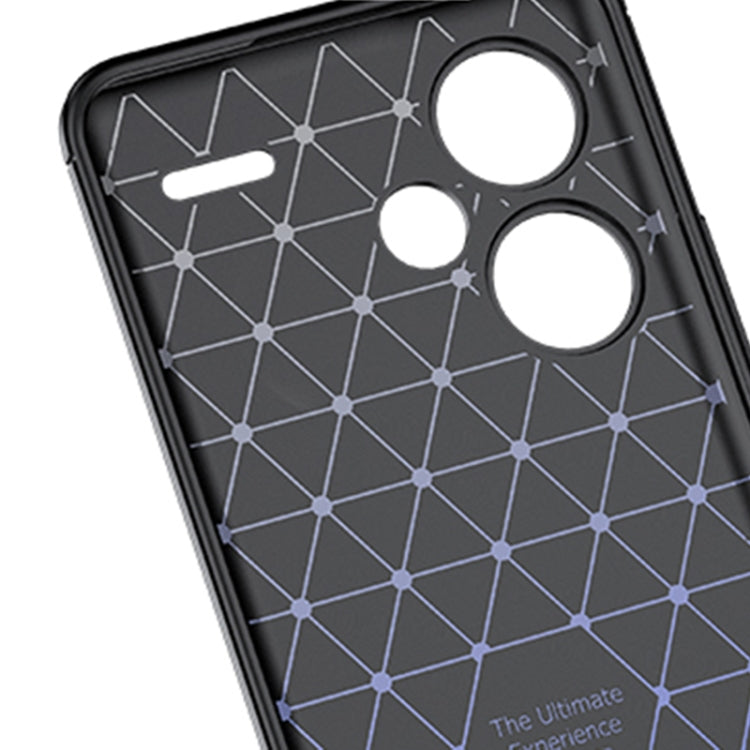 For Xiaomi Redmi Note 13 Pro+ Litchi Texture Shockproof TPU Phone Case(Black) - Note 13 Pro+ Cases by PMC Jewellery | Online Shopping South Africa | PMC Jewellery | Buy Now Pay Later Mobicred