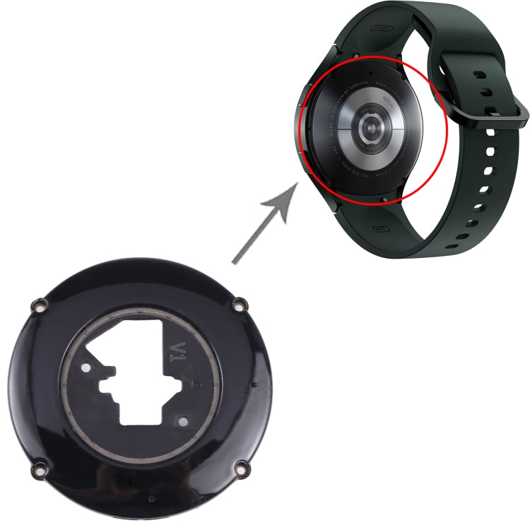 Original Rear Housing Cover For Samsung Galaxy Watch4 44mm SM-R870(Black) - free shipping - PMc TechLife - Order now!