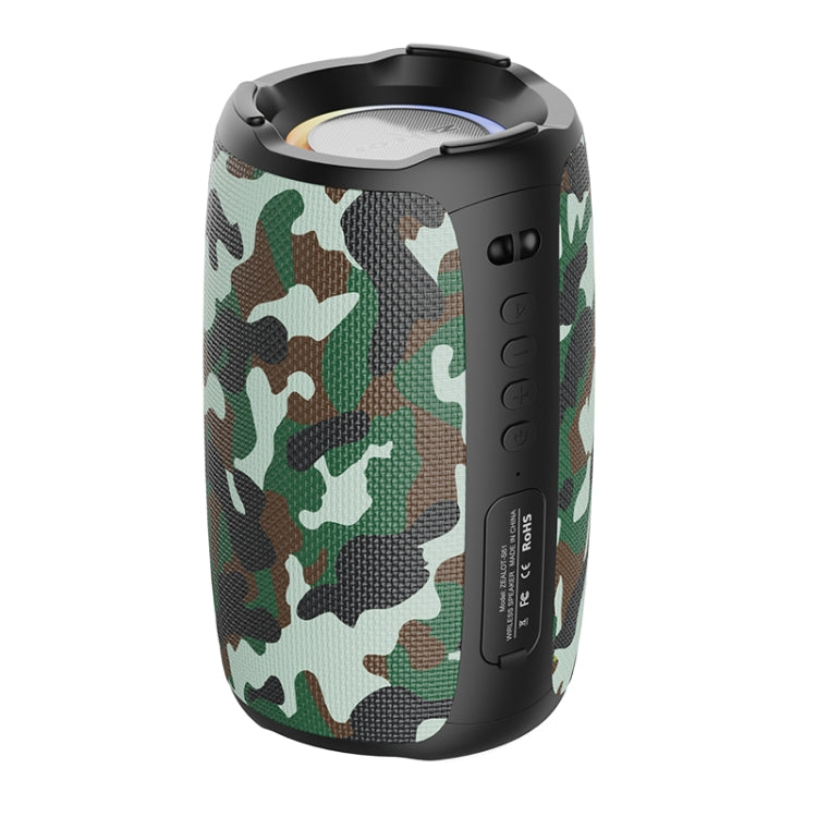 Zealot S61 IPX6 Waterproof Portable Wireless Bluetooth Speaker(Camouflage) - Desktop Speaker by ZEALOT | Online Shopping South Africa | PMC Jewellery | Buy Now Pay Later Mobicred