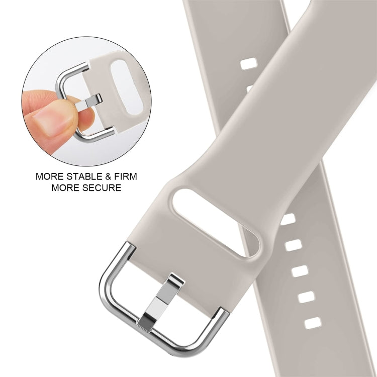 For Apple Watch Ultra 49mm Pin Buckle Silicone Watch Band(Starlight) - free shipping - PMC TechLife - Order now!