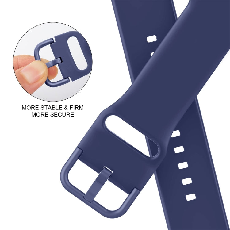 For Apple Watch Ultra 49mm Pin Buckle Silicone Watch Band(Violet Gray) - free shipping - PMC TechLife - Order now!