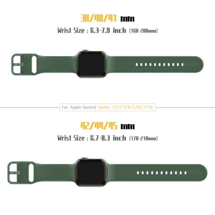 For Apple Watch SE 40mm Pin Buckle Silicone Watch Band(Clover) - free shipping - PMC TechLife - Order now!