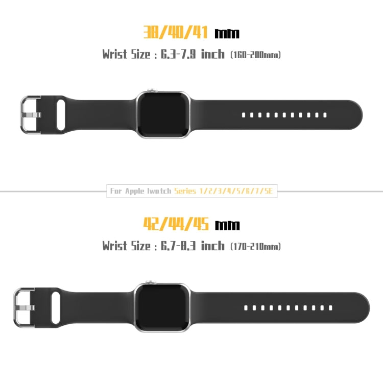 For Apple Watch SE 44mm Pin Buckle Silicone Watch Band(Light Grey) - free shipping - PMC TechLife - Order now!