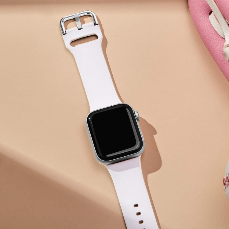 For Apple Watch Ultra 2 49mm Pin Buckle Silicone Watch Band(White) - free shipping - PMC TechLife - Order now!