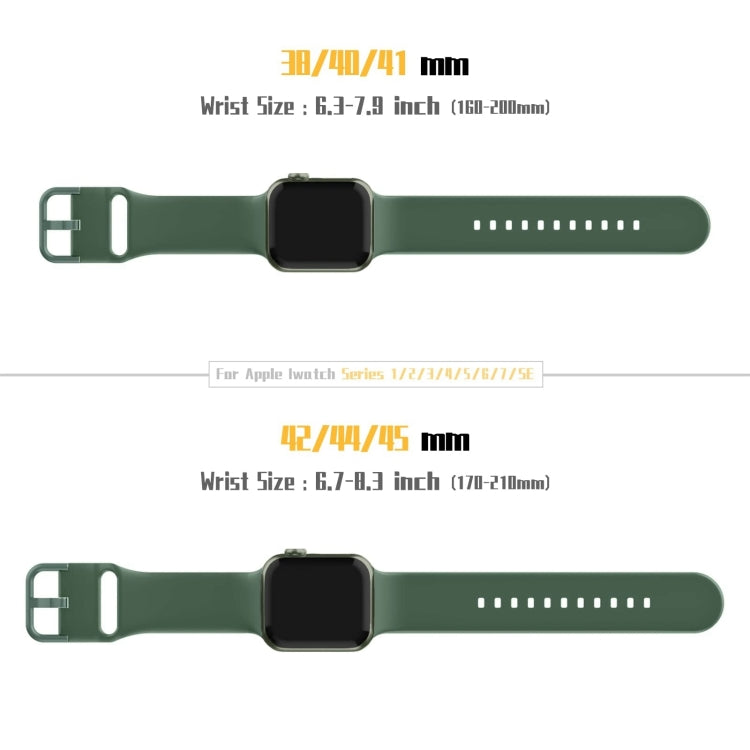 For Apple Watch Series 10 46mm Pin Buckle Silicone Watch Band(Clover) - free shipping - PMC TechLife - Order now!