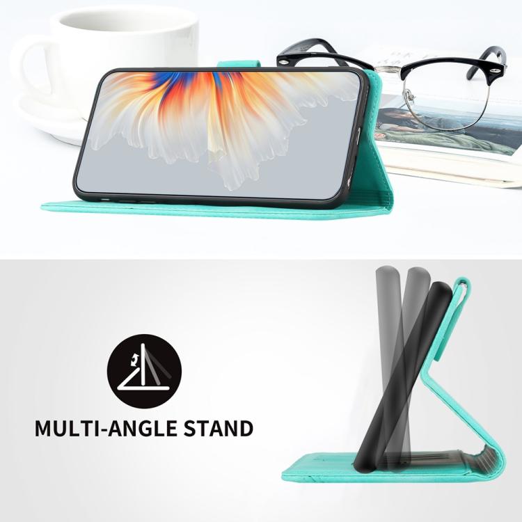 For iPhone 17 Pro Heart Pattern Skin Feel Leather Phone Case(Light Blue) - free shipping - PMc TechLife - Order now!