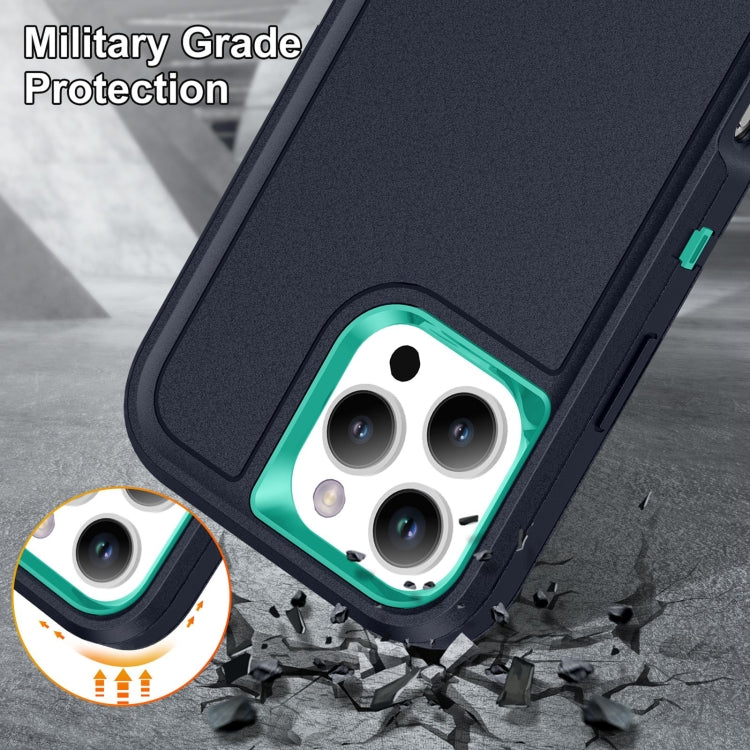 For iPhone 16 Pro Life Waterproof Rugged Phone Case(Dark Blue + Light Blue) - iPhone 16 Pro Cases by PMC TechLife | Online Shopping South Africa | PMC TechLife | Buy Now Pay Later Mobicred