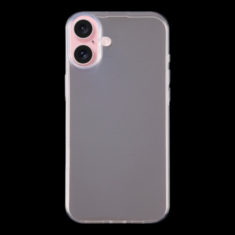 For iPhone 16 Plus Ultra-thin Transparent TPU Phone Case - iPhone 16 Plus Cases by PMC Jewellery | Online Shopping South Africa | PMC Jewellery | Buy Now Pay Later Mobicred