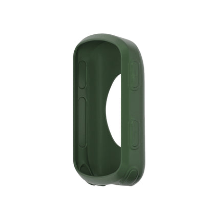 For Garmin Edge 540 / 840 Stopwatch Silicone Protective Case(Army Green) - Watch Cases by PMC Jewellery | Online Shopping South Africa | PMC Jewellery