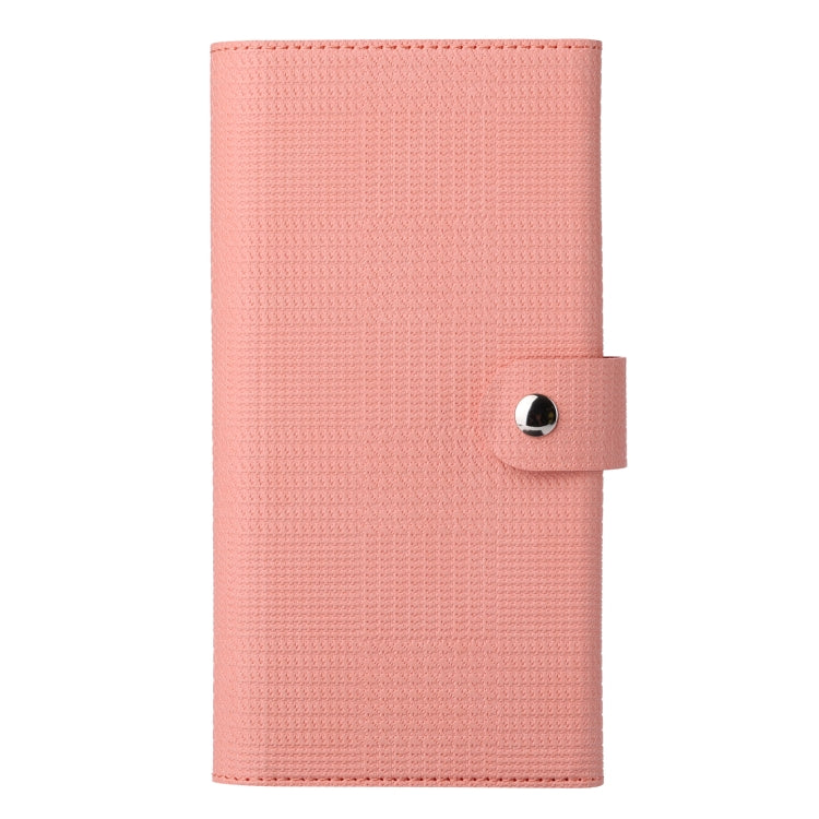 For iPhone 15 ViLi GHB Series MagSafe Magnetic Zipper Leather Phone Case(Pink) - free shipping - PMC Jewellery - Order now!