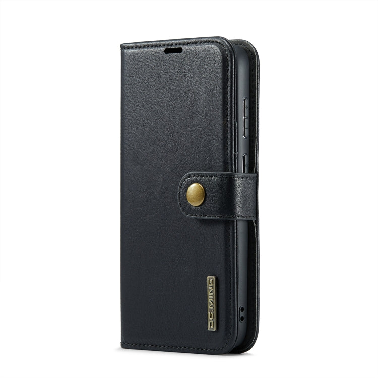 For Samsung Galaxy S24+ 5G DG.MING Crazy Horse Texture Detachable Magnetic Leather Case(Black) - Galaxy S24+ 5G Cases by DG.MING | Online Shopping South Africa | PMC Jewellery | Buy Now Pay Later Mobicred